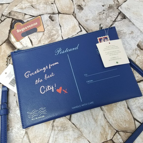 ✨Bon Voyage Off The Grid Postcard Letter Crossbody Bag Novelty